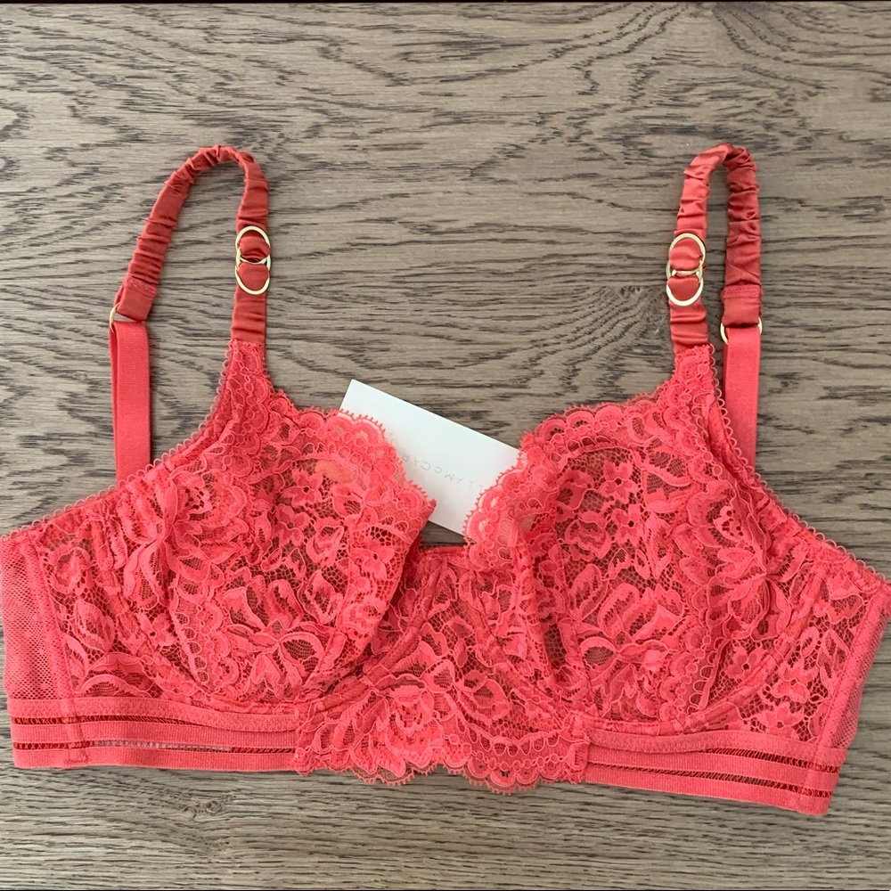 Stella McCartney Coral Lace Bra